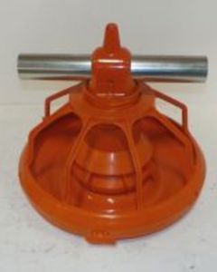 PAN ASSY SAMPLE,BROILER,8-ARM,14" FX2,5 LATCH,W/O SHUT-OFF